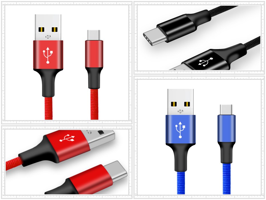 布藝編織數據線